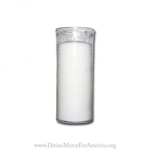 Divine Mercy Candle Single Insert