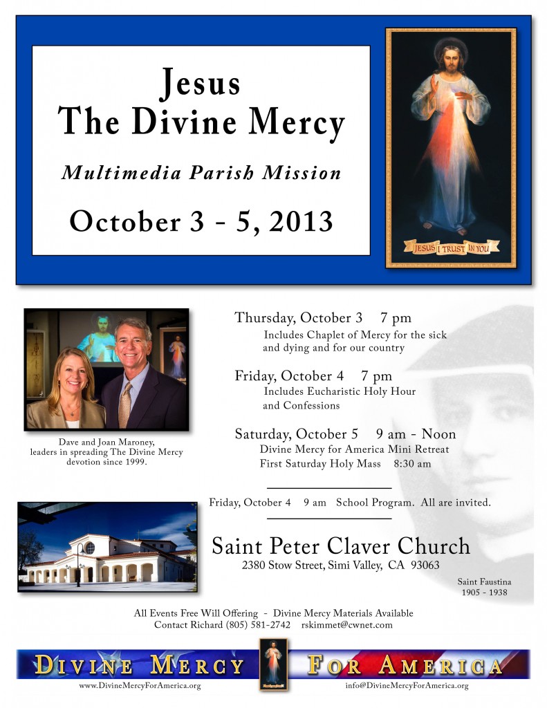 St Peter Claver Simi Valley Poster