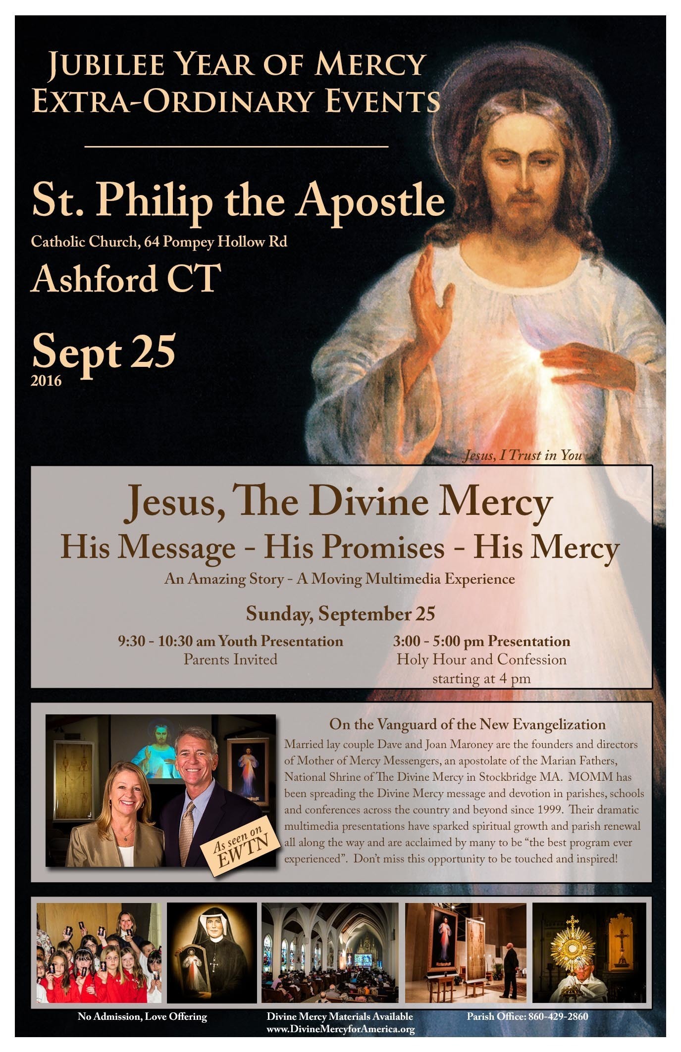 [Past Event] September 25, 2016 • Ashford CT Divine Mercy