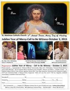 Jubilee Year of Mercy pg ad 2015B